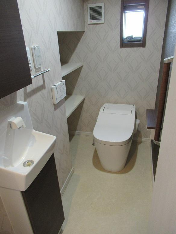 ラシーネフジミ　２Fのトイレ|シンプルで使いやすいトイレです