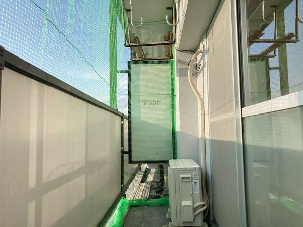ビレッジハウス柳崎タワー1号棟のバルコニー|ビレッジハウスの同一物件・同一タイプの間取りの写真です