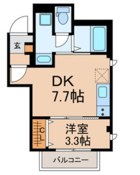 グランヴィーネ　Ichikawaの間取り