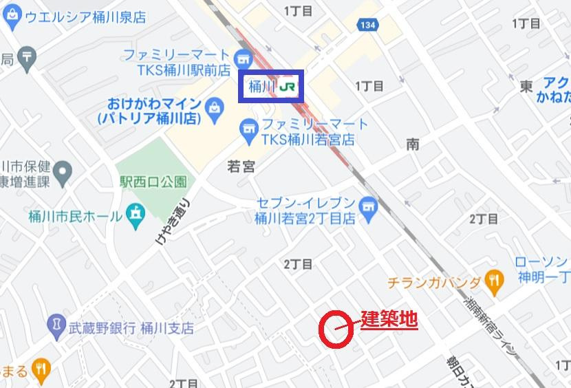 ラフィーネ若宮の周辺