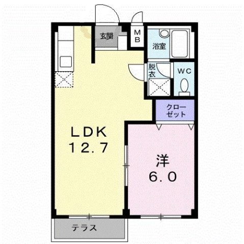 【間取り】 | ハイムアークヒル