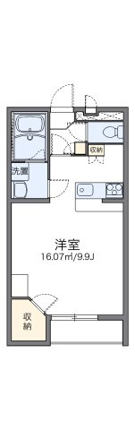 【間取り】 | レオパレス岡Ⅱ