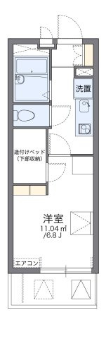 レオパレスＫＥＮⅡの間取り