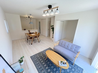 【居間・リビング】 | ☆☆新築分譲　常磐上湯長谷町釜ノ前(第２)　限定１棟－①！現地ご案内致します！！ | DK17.25帖！！
