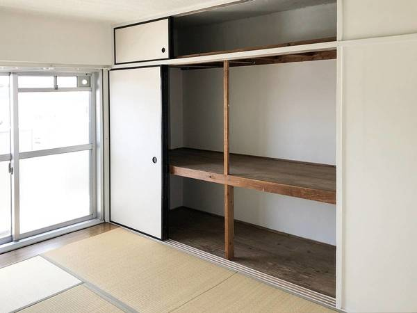 ビレッジハウス根岸2号棟の収納|ビレッジハウスの同一物件・同一タイプの間取りの写真です