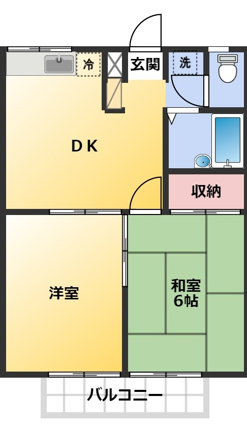 エステートピアサイドの間取り