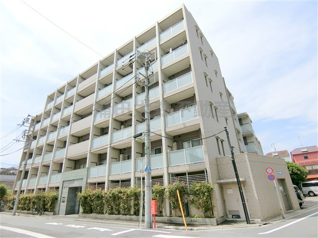 FORTIS大森の外観|2007年4月築　RC鉄筋コンクリート造地上6階建て1R～1DK総戸数93戸の分譲賃貸マンション　東京都大田区大森西5丁目　京浜急行本線大森町駅近、梅屋敷駅も徒歩圏内OKストアー近く！
