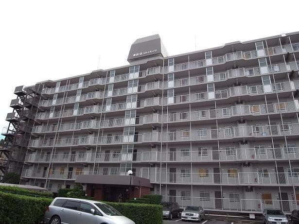 津田沼スカイハイツの外観