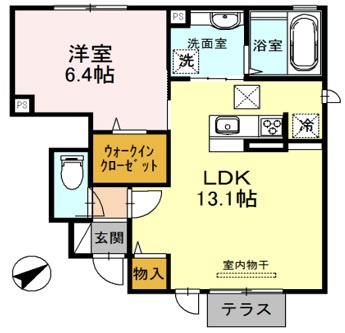 【間取り】 | グリーンヒルズ・北神A棟 | 北神グリーンハイツA棟(Good Home)