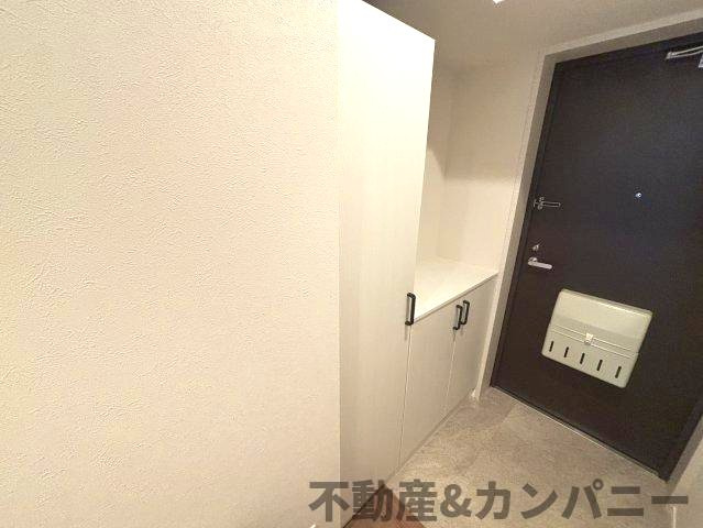 サントノーレ石手の玄関|玄関収納です