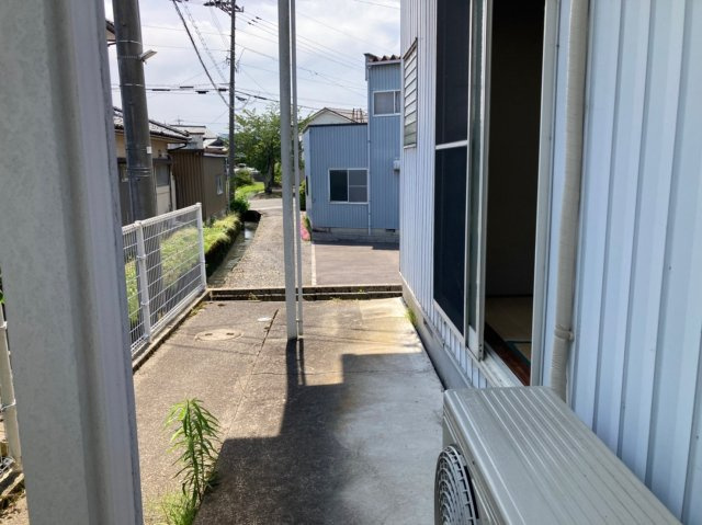 貸家　平出３丁目のバルコニー