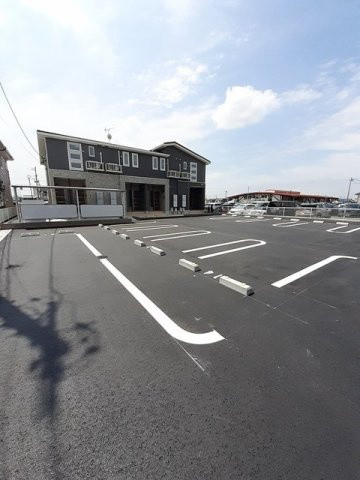ソーレＢの駐車場