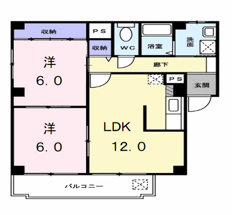 ドエルＫ．Ｓの間取り