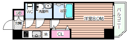 【間取り】 | JPレジデンス大阪WESTⅢ