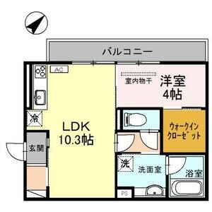 【間取り】 | Le ciel (ル シエル) II | 間取図