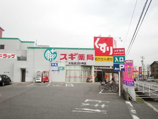 ガーデンハーツの周辺|スギ薬局大和店まで468ｍ