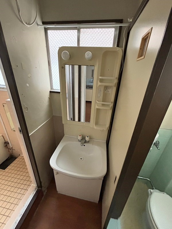 渡辺マンションの洗面所