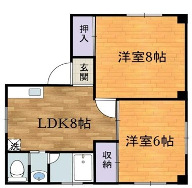 渡辺マンションの間取り