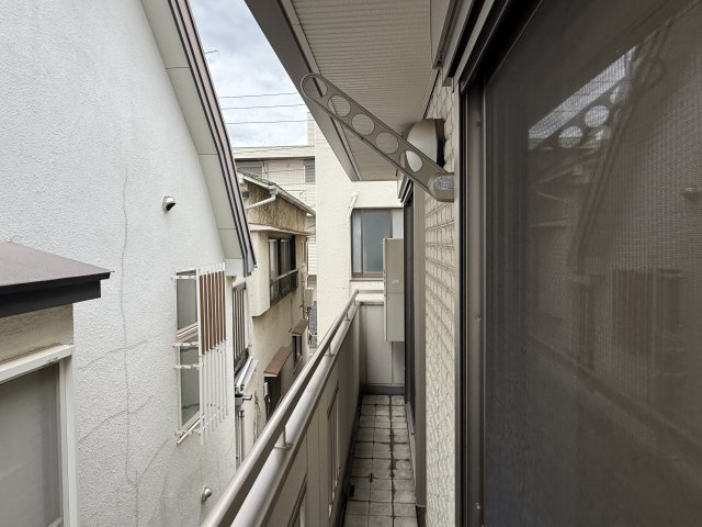 メゾンＵのバルコニー