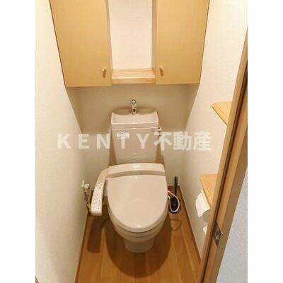 【トイレ】 | ルーブル西馬込壱番館 | ゆったりとした空間のトイレです