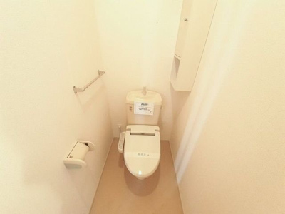 【トイレ】 | ラインハイム足立山Ａ | 落ち着いたトイレです