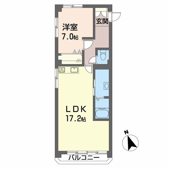 【間取り】 | 石関マンション
