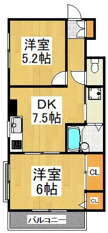 【間取り】 | サニーコートN