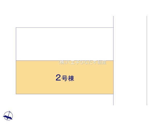 『八王子市新築戸建て』八王子市椚田町509-9【仲介手数料無料】の区画図|～仲介手数料無料☆八王子ひなた不動産～八王子市椚田町　新築戸建て