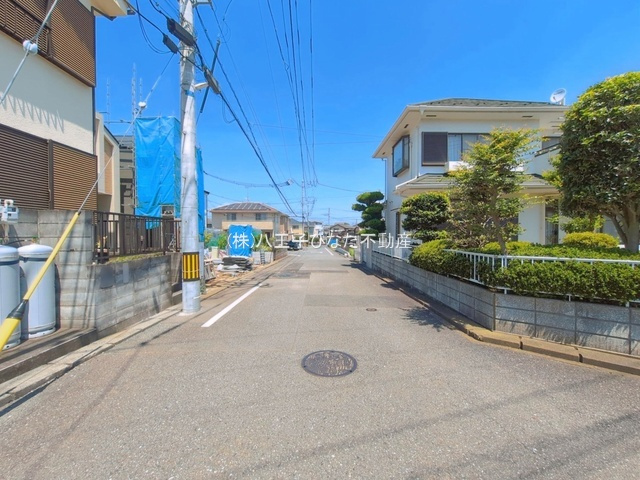 『八王子市新築戸建て』八王子市椚田町509-9【仲介手数料無料】の前面道路含む現地写真|～仲介手数料無料☆八王子ひなた不動産～八王子市椚田町　新築戸建て