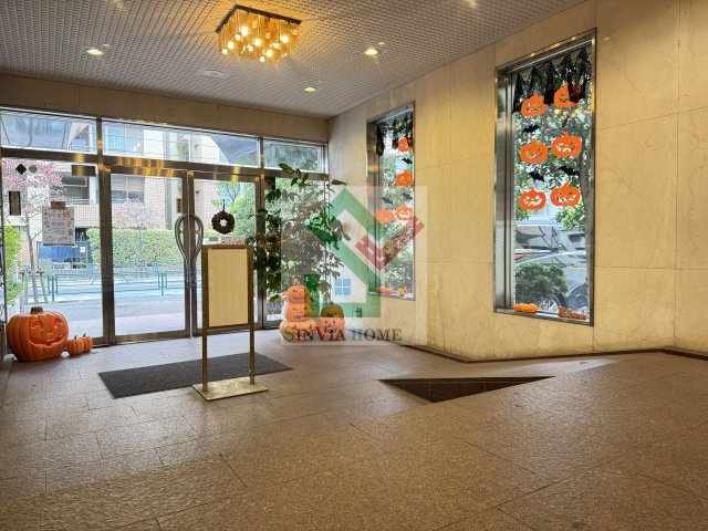 大関山ハイツのロビー