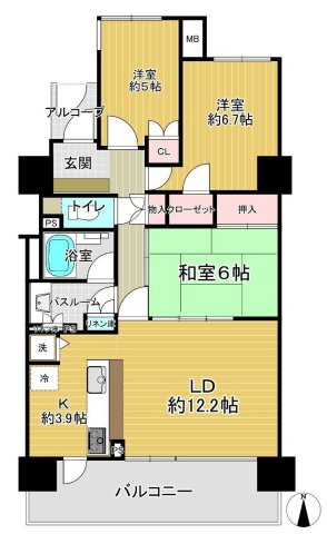 【間取り】