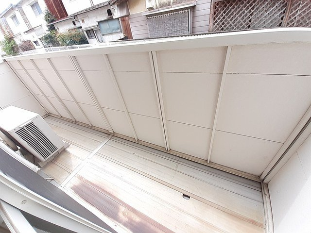 エスポワール新在家のバルコニー