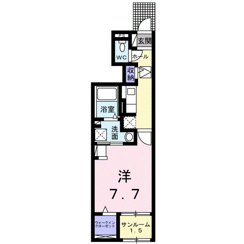 プラシードの間取り