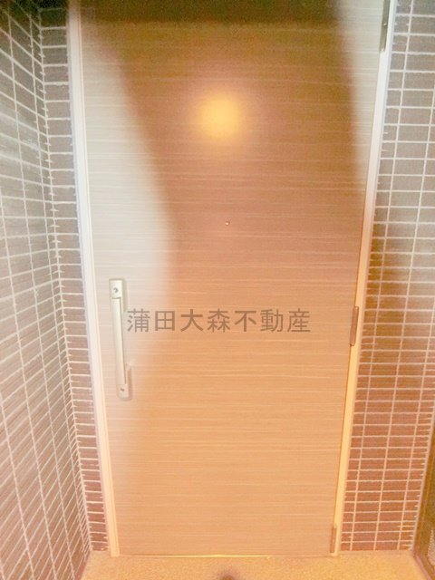 ライオンズ大森西グランフォートの玄関