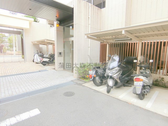 ライオンズ大森西グランフォートのその他共用部分|バイク置き場
