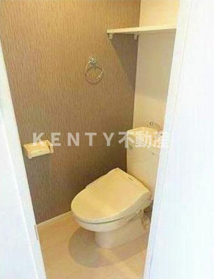 【トイレ】 | ルミナーレ久が原 | 清潔感のあるトイレです