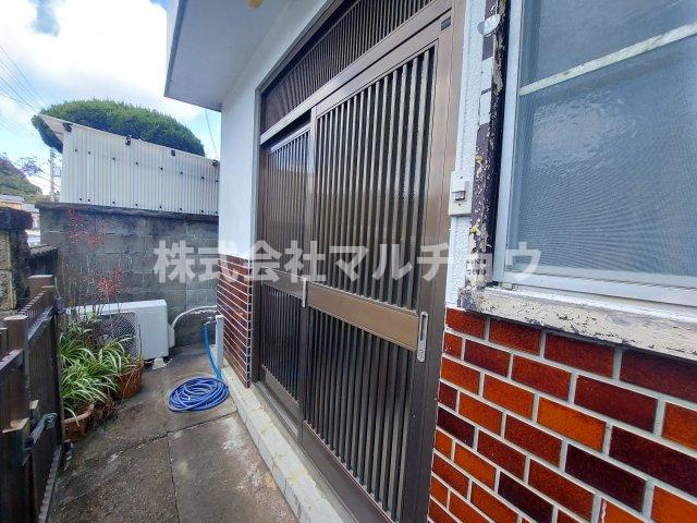 白浜町堅田戸建てのバルコニー