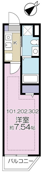 【間取り】 | プラージュ白金台
