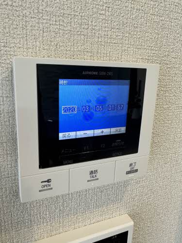 シャーメゾン　カルパのセキュリティ