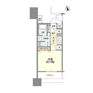 【間取り】 | フレールコート東別院