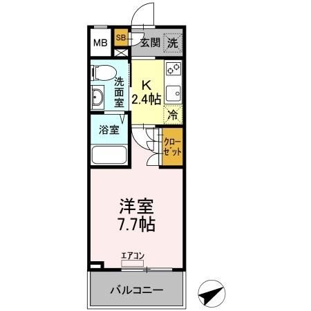 イーストサイドレジデンスの間取り