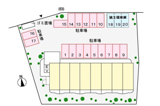 【駐車場】 | グレース　ヴィレッジ