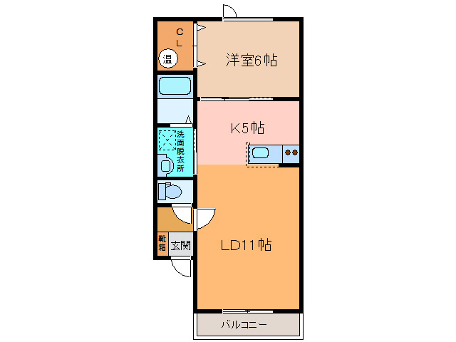 CASA CHICの間取り