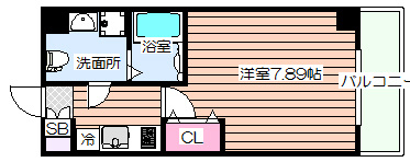 【間取り】 | ウインズコート西梅田Ⅱ