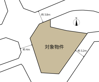 【土地図】 | 廿日市市佐方２丁目　土地