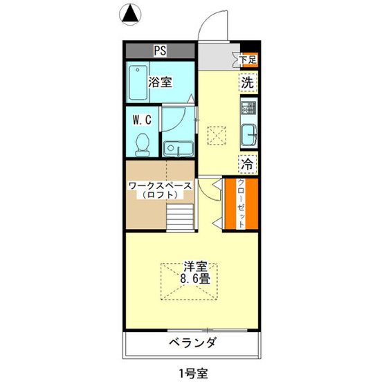 【間取り】 | COZY PLACE星ヶ丘