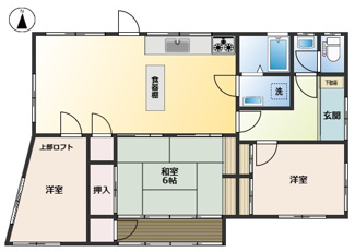 【間取り】 | 安芸郡府中町城ケ丘