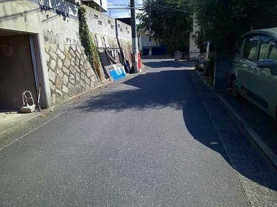 【前面道路含む現地写真】 | 安芸郡府中町城ケ丘