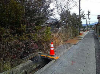 【前面道路含む現地写真】 | 岩国市周東町上久原