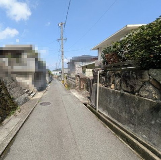 【前面道路含む現地写真】 | 呉市焼山此原町　此ノ原